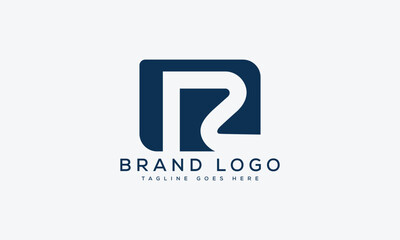 letter R logo design vector template design for brand.
