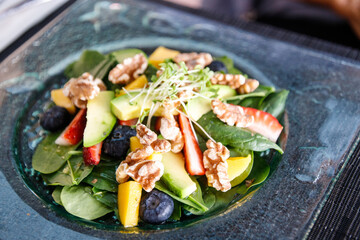 A Colorful Medley of Fresh Salad Ingredients