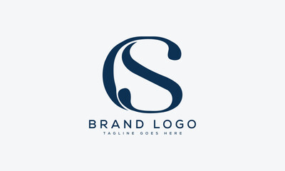 letter SC logo design vector template design for brand.