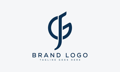letter GF logo design vector template design for brand.