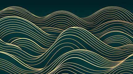 Fototapeta na wymiar Abstract background and data transfer concept, abstract line art background