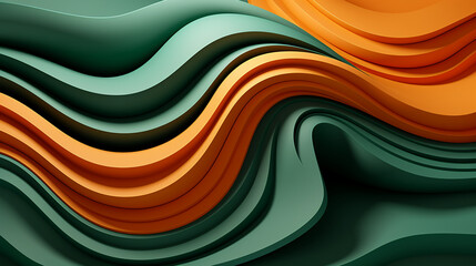 abstract colorful glowing wavy perspective with fractals and curves background 16:9 widescreen wallpapers