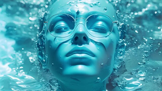 Cartoon digital avatars of Submerged Spet