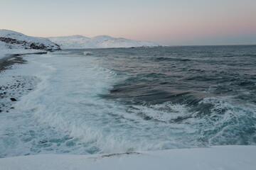 Arctic ocean and Barents sea