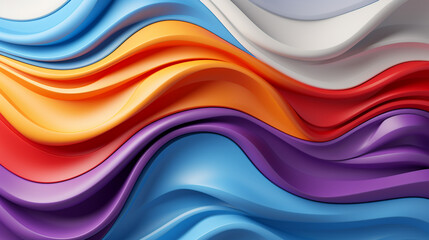 abstract colorful glowing wavy perspective with fractals and curves background 16:9 widescreen wallpapers