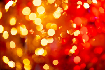 Obraz premium Festive Spring Festival red light spots background