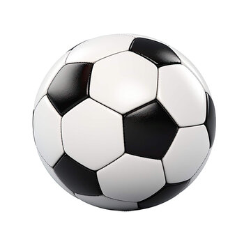 Football ball sports equipment on white
