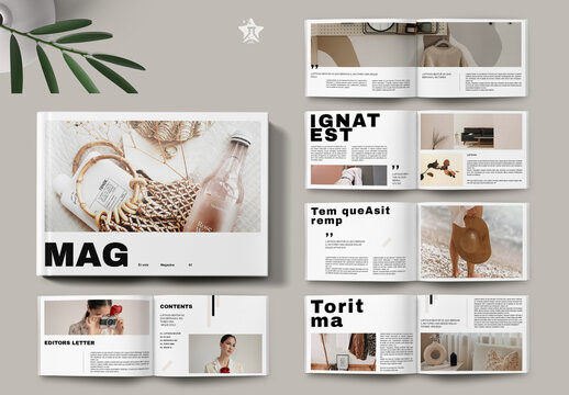 Magazine Template