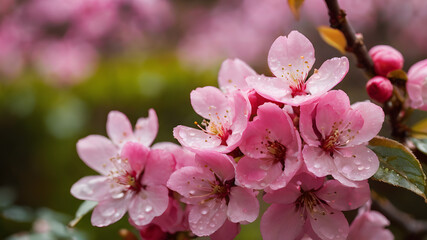 pink cherry blossoms