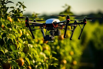 Advanced Drone Technology for Efficient Orchard Spraying. Boosting Crop Quality and Productivity