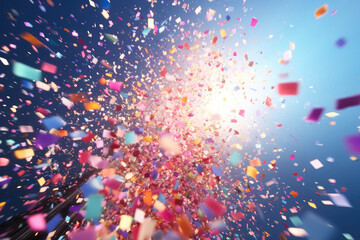 Festive Confetti Blast for Memorable Special Events