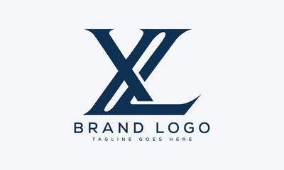 letter XL logo design vector template design for brand.