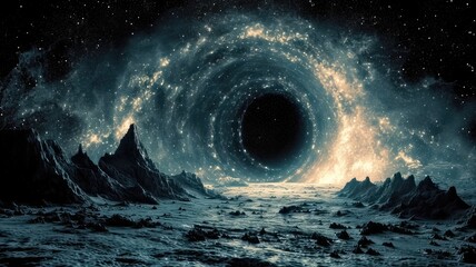 Discover the Gateway. A Glimpse into Another Universe
 - obrazy, fototapety, plakaty