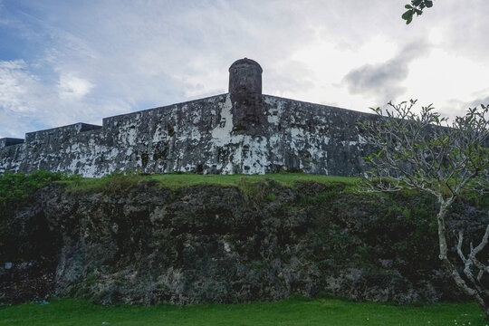 Fort Duurstede in Saparua Island, Central Maluku, Indonesia