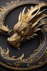 Golden Edge Dragon Collection: Mystical Elegance