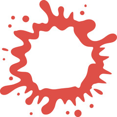 Abstract frame illustration. Bubble shape design element