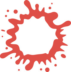 Abstract frame illustration. Bubble shape design element