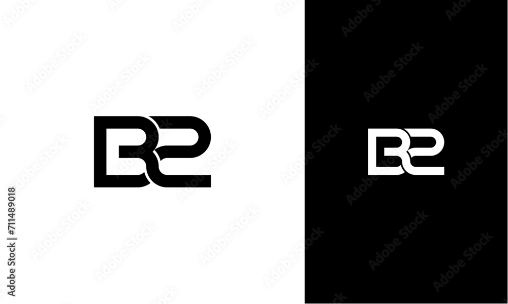 Poster b2 initial logo concept monogram,logo template designed to make your logo process easy and approacha