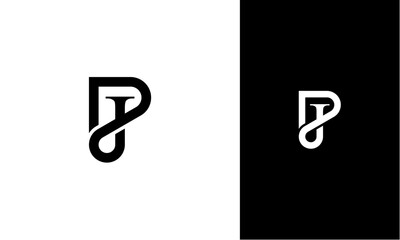 PJ or JP initial logo concept monogram,logo template designed to make your logo process easy and approachable. All colors and text can be modified. High resolution files included.