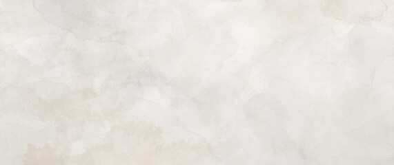 Vector watercolor art background. Old paper. Marble. Stone. Beige and grey watercolor texture for cards, flyers, poster, banner. Stucco. Wall. Brushstrokes and splashes. Painted template for design.