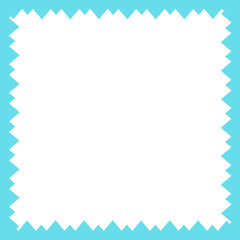 Obraz premium blue thorn frame