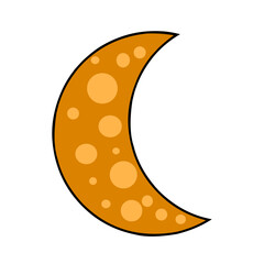 illustration of a moon