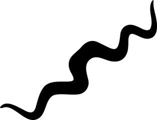 Abstract shape vector illustration. Blob shape silhouette decorative element