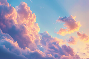 AI-generated, dramatic sunset