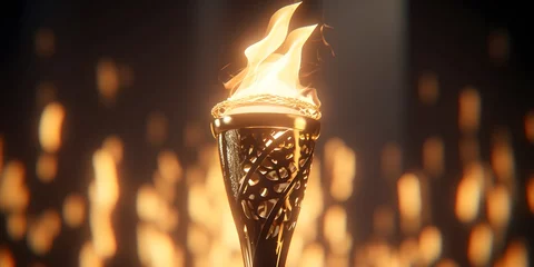 Fototapeten olympic torch © Jing