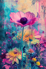 Vibrant Spring Tones and Textures, spring art