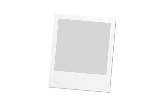 Blank Instant Camera Frame Illustration