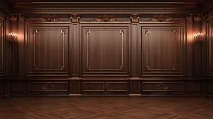Wooden Masterpiece: Highly Crafted Premium Luxury Paneling Wall and Floor in Extra Wide Format