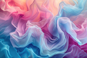 Obraz premium Vibrant Spring Color Palette, spring art