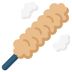 Feather Duster multi color icon, relate to housekeeping. use for UI or UX kit, web and app development.