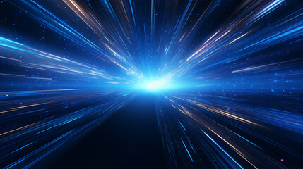 Azure Warp: Hyperspace Odyssey at the Speed of Light