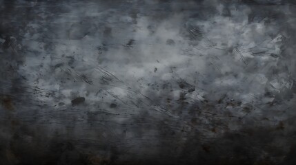 Grey grunge scratched background texture. Copy space