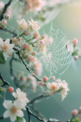 Capturing Delicate Beauty: An Artful Composition, spring art