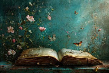 A Serene Springtime Reverie, spring art