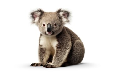 Obraz premium Koala isolated on a white background