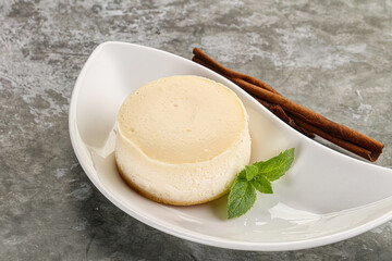 Delicous sweet cheesecake New York