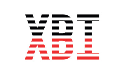 XBI three initial letter iconic line negative space minimal logo design vector template. monogram, abstract, wordmark, business, typography, minimalist, brand, company, flat, modern, unique, simple