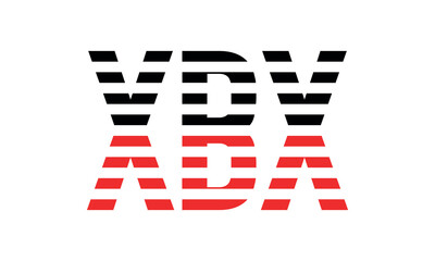 XBX three initial letter iconic line negative space minimal logo design vector template. monogram, abstract, wordmark, business, typography, minimalist, brand, company, flat, modern, unique, simple