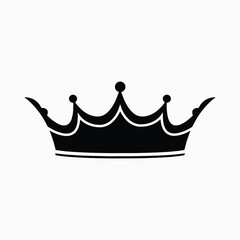 Crown Icon in trendy flat style isolated on grey background. Crown symbol for your web site design, logo, app, UI. Vector illustration