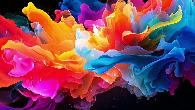 Experience a visual symphony of synesthesia, where sound and color merge into a mesmerizing dance of sensory stimulation.