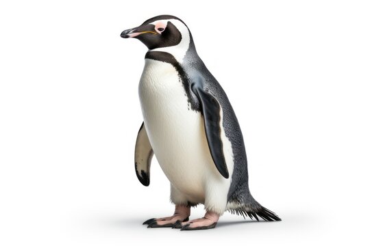 Penguin isolated on a white background