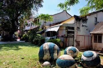 Street life in Georgetown, Panang, Malaysia