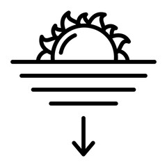 Sunset Line icon