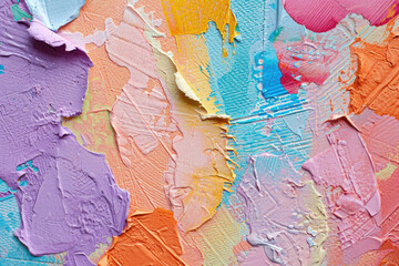 Vibrant Spring Palette - 5 words, spring art