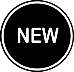 New Icon. Replaceable vector design.