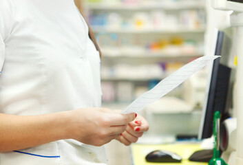 person in supermarket